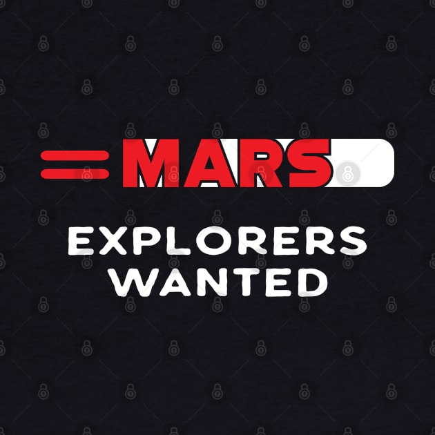 Mars explorers wanted by KC Happy Shop